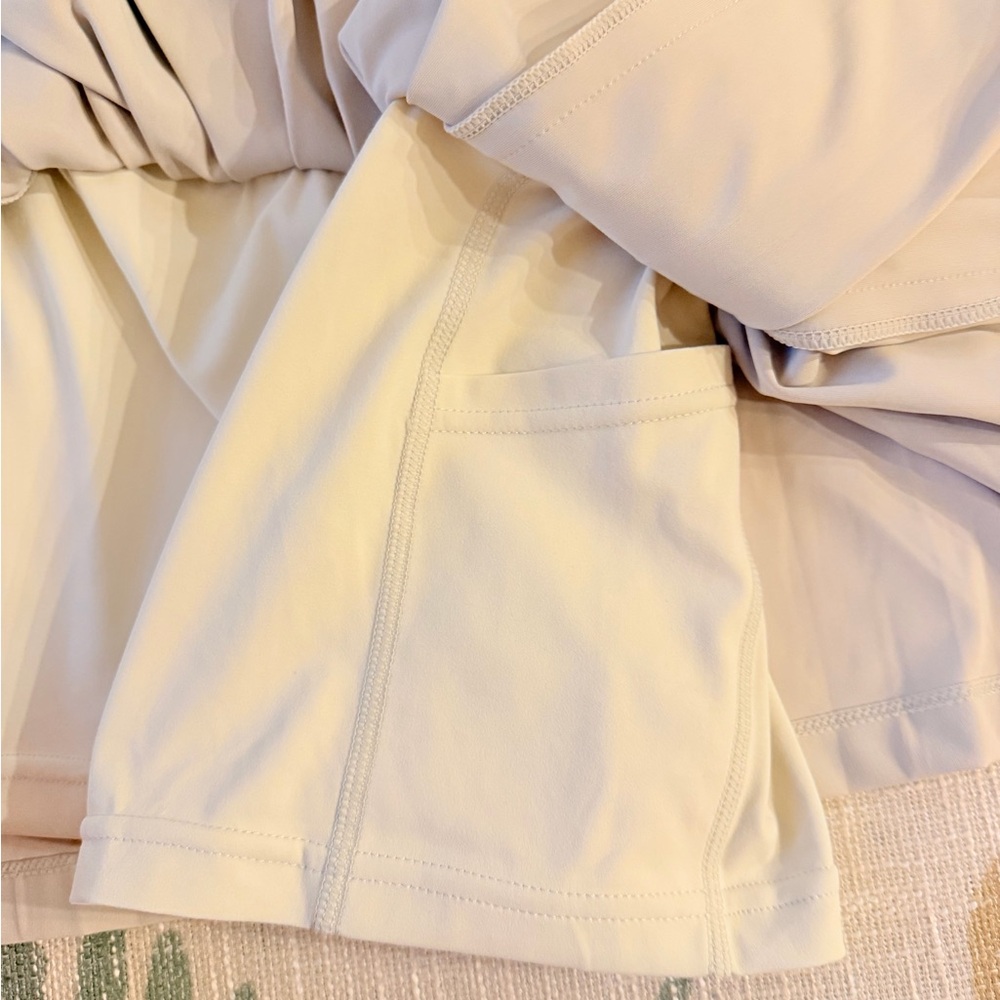 GOLD HINGE // Tiered Pleated Tennis Skirt NWT - Picture 7 of 11
